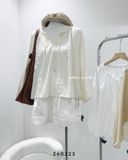  Áo SM ren cổ tròn 8861 