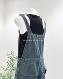  Quần yếm jean gấp gấu 2760 