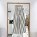  Quần suông sọc linen 3046 