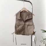  Áo SM ba lỗ dù kéo 3808 