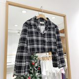  Blazer caro ngắn 4159 