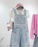  Quần yếm jean suông 2781 