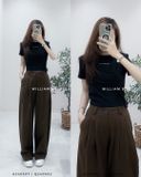  Quần kaki suông rộng 3019 