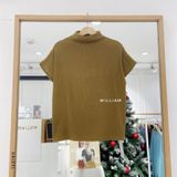  Áo thun nhung cao cổ 6207 