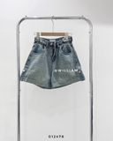  Quần short jean gài gấu 60293 