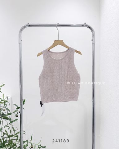  Áo ba lỗ len sợi nổi 2626 