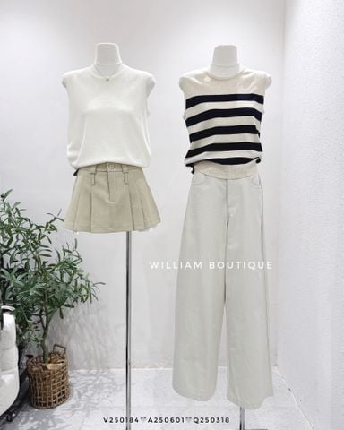  Áo ba lỗ dệt kim mỏng D207 