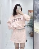  Set bộ áo + váy nỉ NEVER 6936 