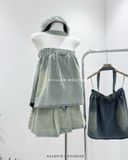  Áo dây denim 1472 