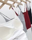  Áo dây kèm mút trơn 0936 