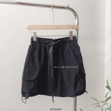  Váy dù ngắn túi hộp 3118 