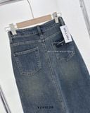  Váy jean suông dài 8070 