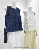  Áo dây bông nhí 4 tầng 9297 