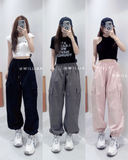  Quần kaki jogger túi hộp 6306 