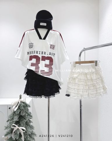  Váy nhung bèo ngắn 1396 