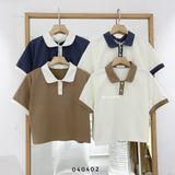  Áo thun cổ sen 3027 