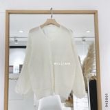  Cardigan len mỏng nút 1148 