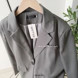  Blazer xám oversize 1364 