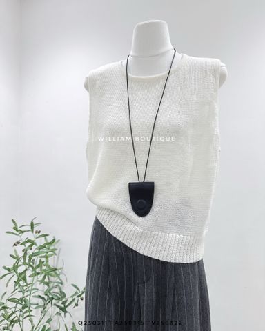  Áo ba lỗ dệt kim 6652 