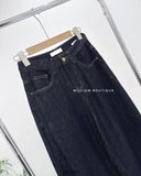  Quần jean suông chỉ nổi 9021 
