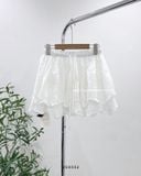  Váy ngắn thêu ren 9637 
