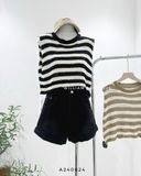  Áo tanktop len sọc 1931 