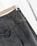  Quần jean suông ben 7180 