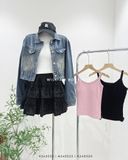  Áo khoác croptop denim 7450 