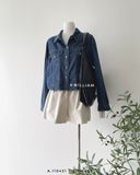  Áo SM denim lửng 80090 