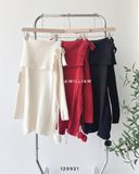  Đầm len cổ lật 9801 