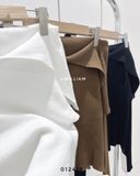  Áo len gân bẹt vai 951 