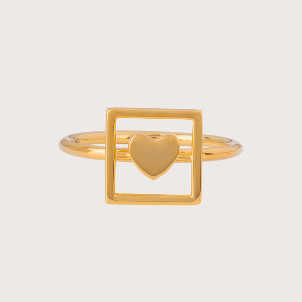  Nhẫn Csquare Heart Ring 