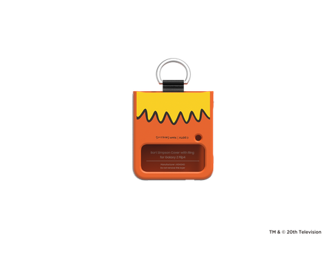  Ốp lưng Bart Simpson kèm vòng đeo Galaxy Z Flip4 