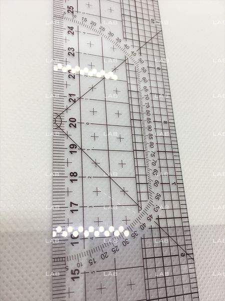  Thước thẳng nhựa dẻo #010101 