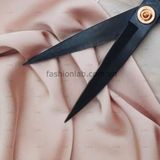  Kéo cắt may thép đen bám vải, chống trượt cho vải lụa, satin #010103 