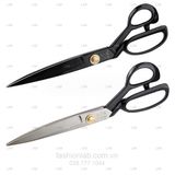  Kéo cắt may thép đen bám vải, chống trượt cho vải lụa, satin #010103 