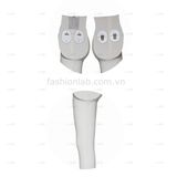  Cốt thiết kế Beifu - nữ nguyên chân #010201 