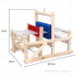  Khuy cửi - máy dệt gỗ cỡ nhỏ cho trẻ em #010401 