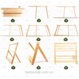  Khung dệt macrame hình chữ nhật #010401 