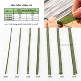 Cành kẽm bọc làm hoa giả #010602 