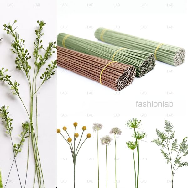  Cành kẽm bọc làm hoa giả #010602 