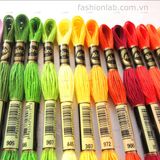  Set chỉ thêu nhiều màu #020101 