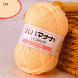  Len milk sữa cotton Hàn nhỏ 25g #020101 - (Cuộn) 