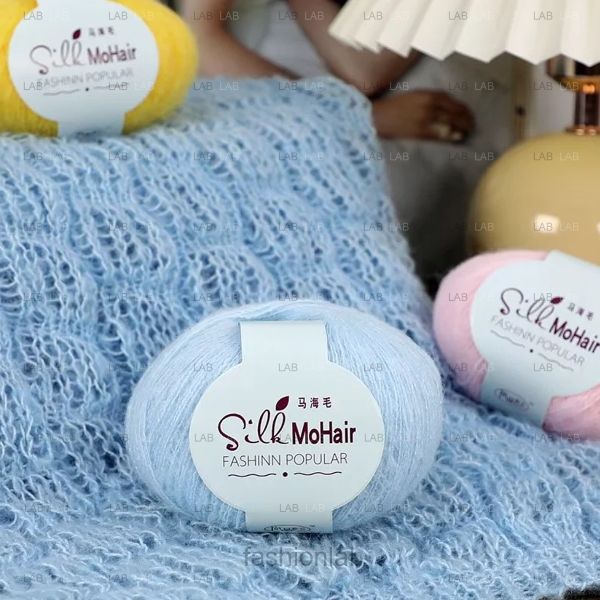  Len mây lông cừu Mohair #020101 