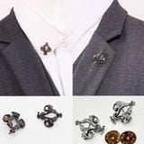  Pin cài áo - Baroque pattern #020902 