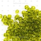  Hạt cườm pha lê trong suốt xỏ lỗ - 2mm #020302 