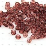  Hạt cườm pha lê trong suốt xỏ lỗ - 2mm #020302 
