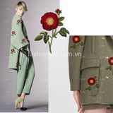  Hình thêu hoa lớn - Mẫu 993 (1pc) #020501 