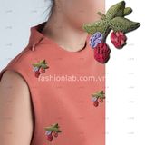  Hình thêu hoa nhỏ - Mẫu 972 (1pc) #020501 