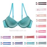  Set dây quai áo lót - bra có móc cài thay thế bản 12mm #020601 